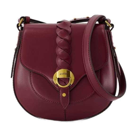 Isabel Marant Altay Small Gd Crossbody - Leather - Burgundy - NWT - Picture 1 of 3